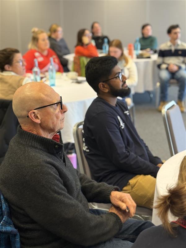 Participants engaged in sessions